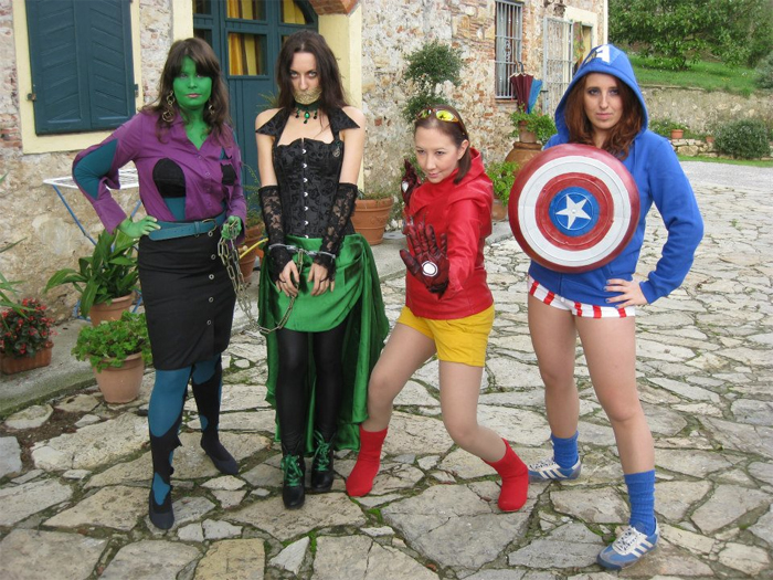 marvel cinematic universe cosplayers