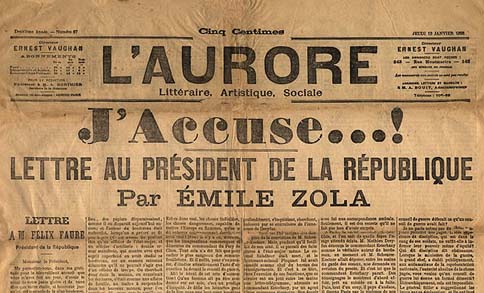 j'accuse di Zola