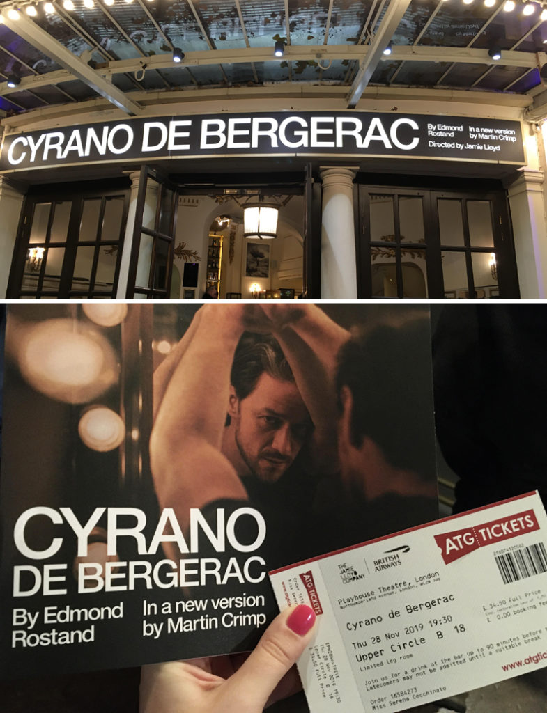 fanheart3 cyrano de bergerac james mcavoy ticket